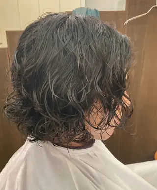 パーマ HAIR MAKE GLOSSY所属・⭐︎ SAYAKAのヘアスタイル