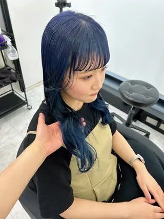 セミロング F.所属・miku 🍑髪質改善サロンのヘアスタイル