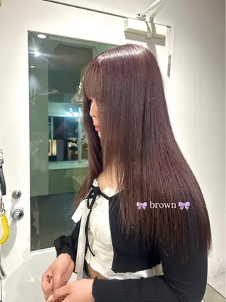 セミロング 🤍カラーモデル募集 紗愛‎🤍のヘアスタイル