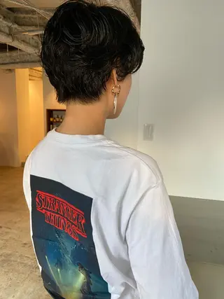 ショート パーマ Hayashi Shioriのヘアスタイル