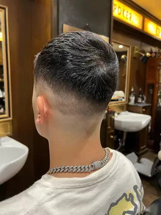 ショート ヒロ銀座　barber shop新宿店所属・長野 風人のヘアスタイル