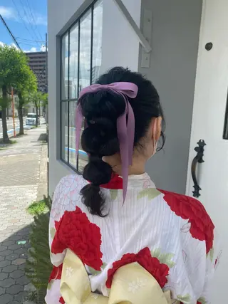 ヘアアレンジ 西村 美羽のヘアスタイル