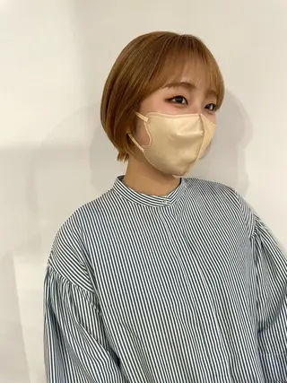 ショート silo所属・silo MOKA 顔周りカット🦦のヘアスタイル