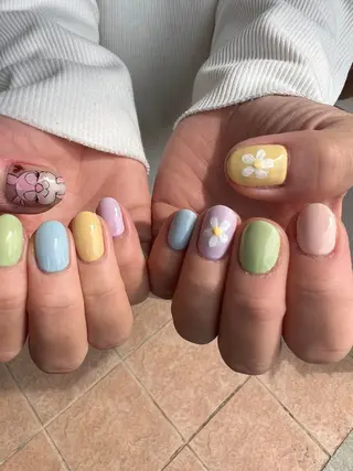 ネイル Ri.nail オクマトモカのネイルデザイン