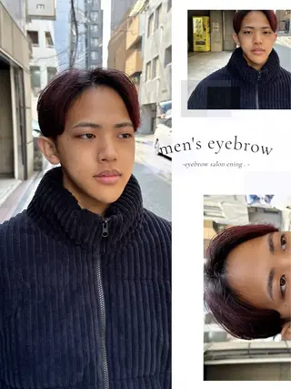 メンズ アイブロウ eyebrow salon ening (MAQUM中町)所属・ening nazukiの眉毛・アイブロウイメージ
