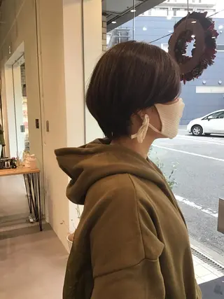 ショート カラー 生田 博紀のヘアスタイル