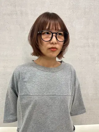 ミディアム kchiara所属・yura /レイヤーカットのヘアスタイル