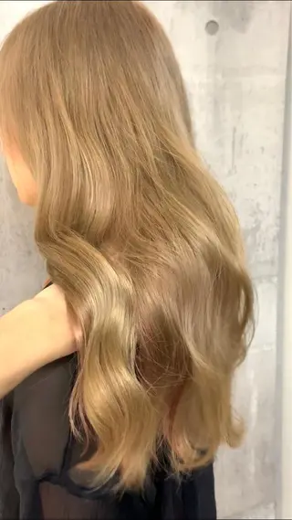 ロング カラー ACRO梅田【アクロ】所属・縮毛矯正とカラーの人 倉友哉のヘアスタイル