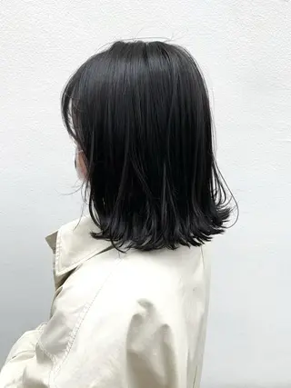 ミディアム カラー ヘアアレンジ 〽️magico/ ウルフDaiki〽️のヘアスタイル
