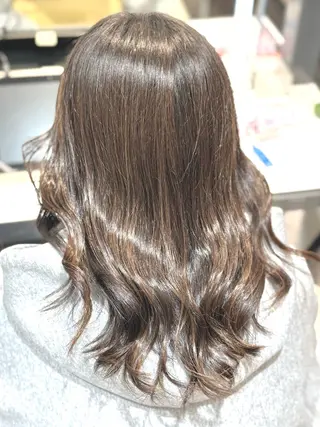 ミディアム 巻ける美髪矯正/ 韓国ヘア/yutaのヘアスタイル