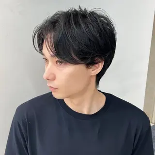 パーマ メンズ 透け感カラー 🌱いわさきのヘアスタイル