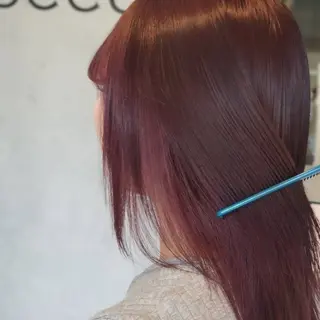 カラー ROCCO ひなこのヘアスタイル