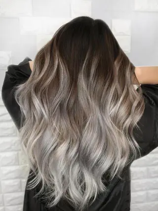 ロング カラー ヘアアレンジ Shelltie Fiel (シェルティフィエル)所属・次世代シールエクステ 錦糸町 小泉 朋之のヘアスタイル