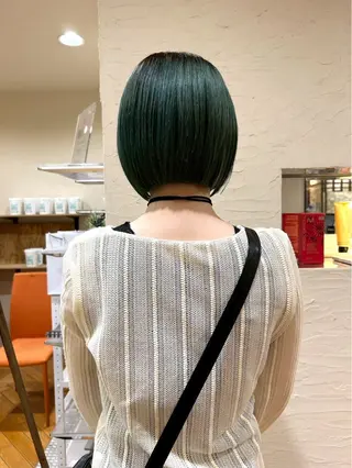 ショート カラー 池田/凛 ハイトーンカラー🫧のヘアスタイル