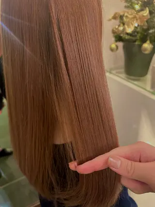 ロング カラー チーフデザイナー 若林　麻衣のヘアスタイル