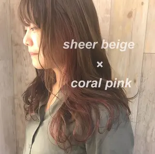 ロング カラー 池袋/透明感カラー 🎀Yuri🎀のヘアスタイル