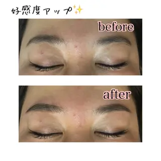 ミディアム カラー パーマ ヘアアレンジ ネイル マツエク・マツパ 眉毛サロン DUAL 恵比寿の眉毛・アイブロウイメージ