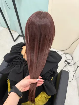 ロング MAHO/透明感カラ ー/髪質改善🍒のヘアスタイル