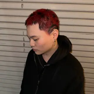 ショート ハコ（HACO)所属・豊嶋 暉直のヘアスタイル