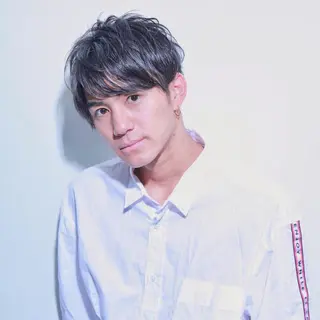 パーマ メンズ 髪質改善/イルミナ/ 城崎のヘアスタイル