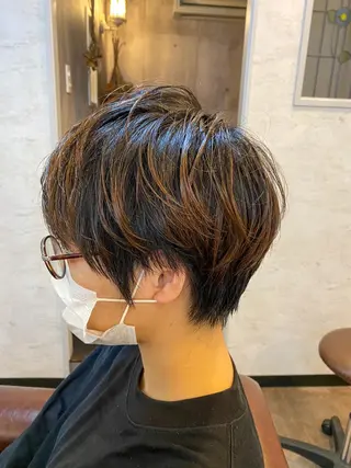 ショート ⭐️ショート⭐️美髪 矯正⭐️水口陸のヘアスタイル