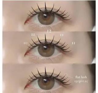 Mio🎀 マツエク ＆LEDラッシュ🎀のマツエク・マツパデザイン