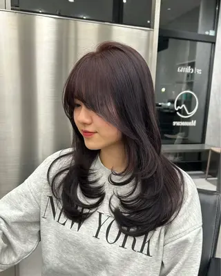 ロング 大人レイヤー/艶髪 🇺🇸TOMONAのヘアスタイル