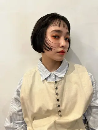 ショート ROSSO所属・大久保 諒　ショート、ボブのヘアスタイル