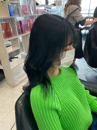 セミロング ヘアアレンジ 泰成/メンズ特化/ フェード/ツイスパのヘアスタイル