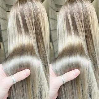 ロング 色気グレージュ 🤍kosuke🤍のヘアスタイル