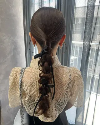 ヘアアレンジ 🇰🇷jisoo -ジス-🇰🇷のヘアスタイル