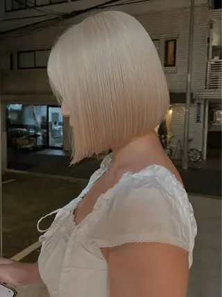 ショート カラー Toiro所属・近澤瑠以✂︎髪質改善 /艶カラー/中目黒のヘアスタイル