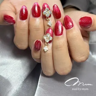ネイル 同時施術◎💅🏻 ネイル/眉毛/まつ毛のネイルデザイン