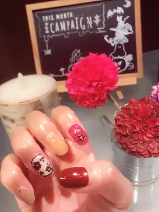 ネイル 🎀12/08ご予約 ◎ 本田 知美🎀のネイルデザイン