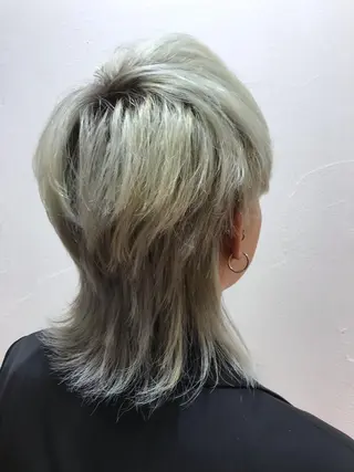 ミディアム カラー 💙あかみね 💙(mine)のヘアスタイル