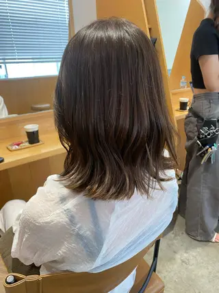 ミディアム GINZARay2 風本朱里🐥のヘアスタイル