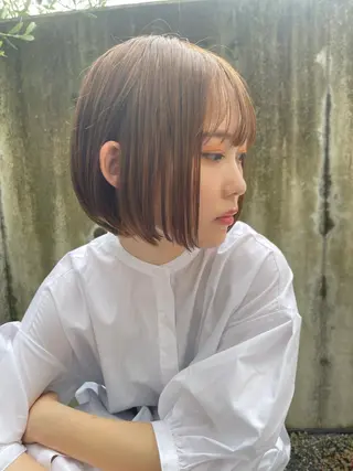 カラー 黒岩 真那花のヘアスタイル