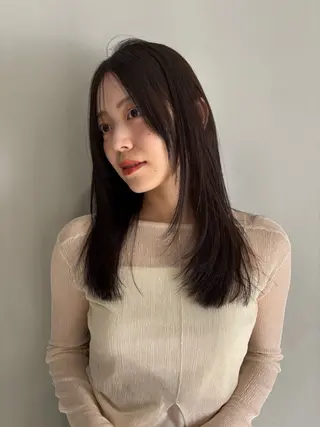 ロング 南出 碧夢のヘアスタイル