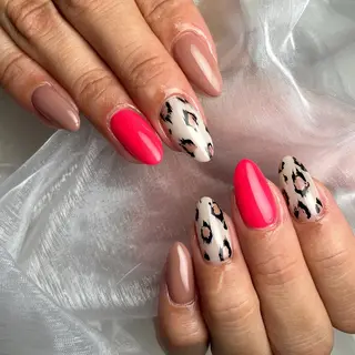 セミロング ネイル 下妻市ﾈｲﾙｻﾛﾝ M_styleのネイルデザイン