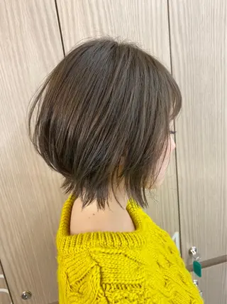 ショート カラー Silk-lei【銀座店】所属・銀座/美髪縮毛矯正 /髪質改善/山本翔華のヘアスタイル