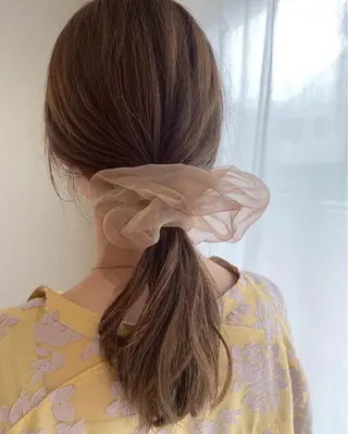 セミロング カラー Nancy所属・束感まつげ❤︎ あみのマツエク・マツパデザイン