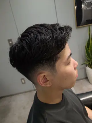 ショート パーマ メンズ INTRO SHIBUYA by Fi-Ne所属・💈メンズフェード 特化DAIYA💈のヘアスタイル