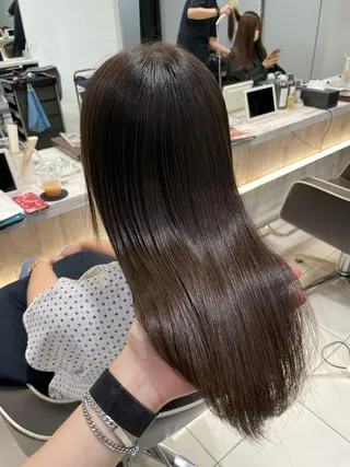 ロング 髪質改善縮毛矯正 kosuke_IJKのヘアスタイル