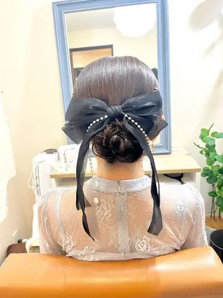 ヘアアレンジ 似合わせヘアメイク 💐オダギリチアキのヘアスタイル