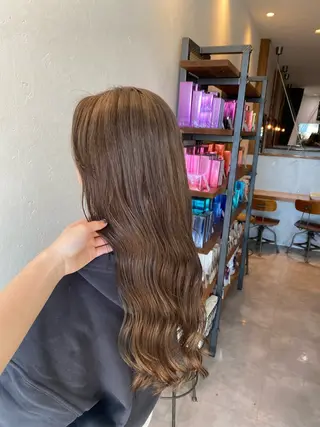 ロング 希優🌺ソムリエ /ブリーチ/カットのヘアスタイル