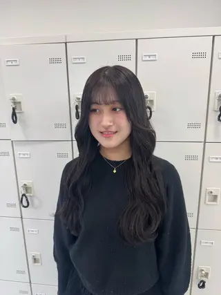 カラー noa🫧美髪/ 透明感カラーのヘアスタイル