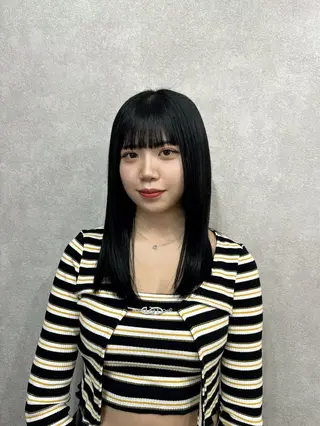 セミロング カラー パーマ ヘアアレンジ メンズ キッズ 🌈髪質改善TR 艶カラーユウダイ🌈のヘアスタイル