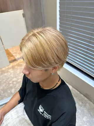 カラー メンズ 心斎橋本町メンズ 美容師ユースケのヘアスタイル