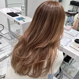 ロング 韓国スタイル🇰🇷 児島葉月のヘアスタイル