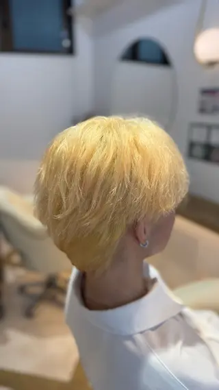 カラー メンズ 😈せいと😈 カット/艶カラーのヘアスタイル